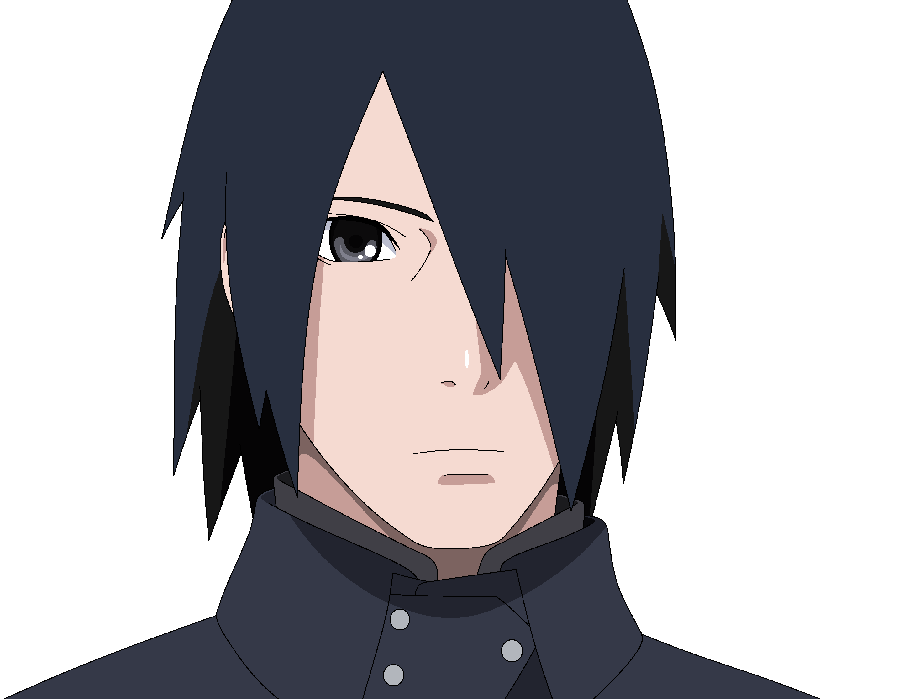 Sasuke Uchiha - Adult - by Lasombrian on DeviantArt