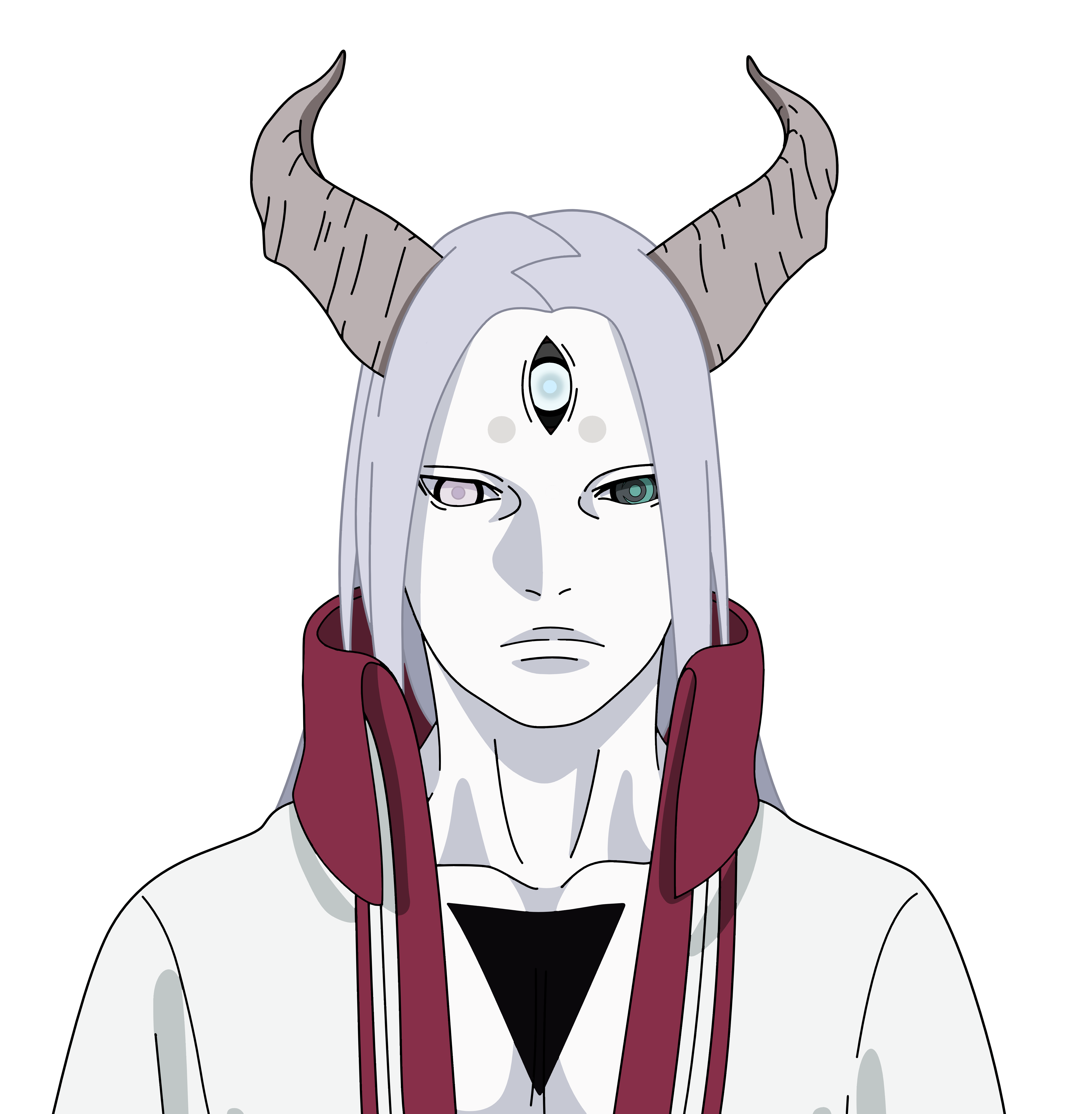 (OC) Hanashiki Otsutsuki Render -Senrigan- by Lasombrian on DeviantArt