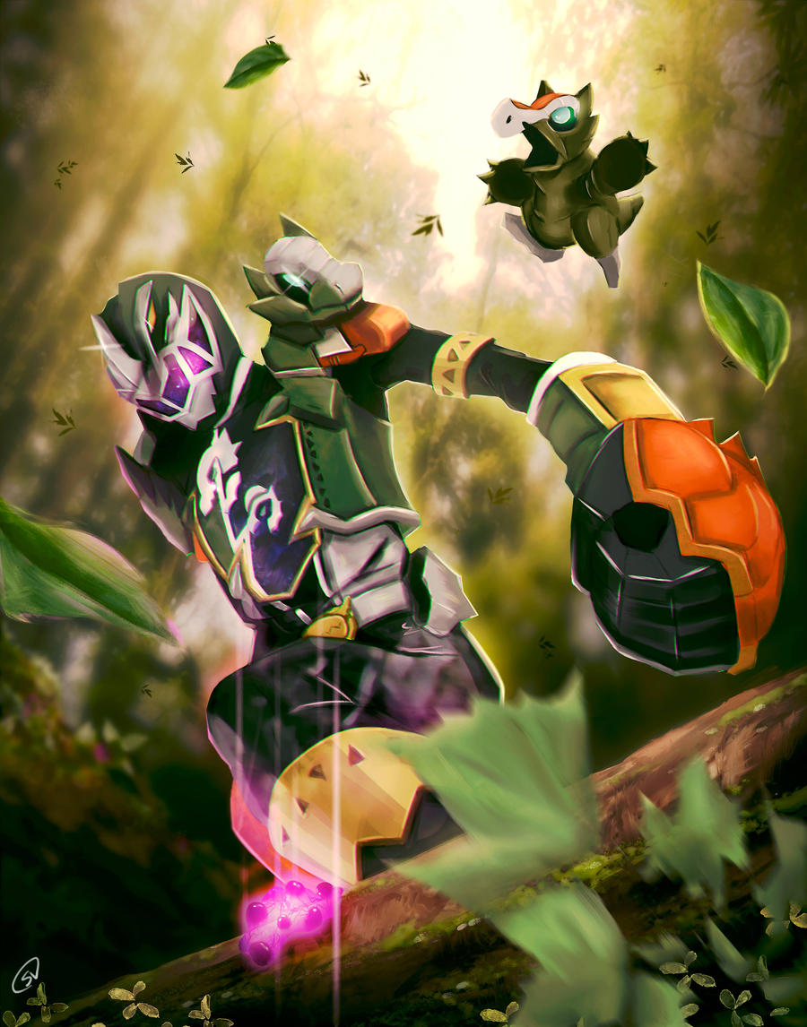 Smash Power Rangers Dino Fury Black Ranger w/ Smash Battle Armor by mynameisshaunnn on ...