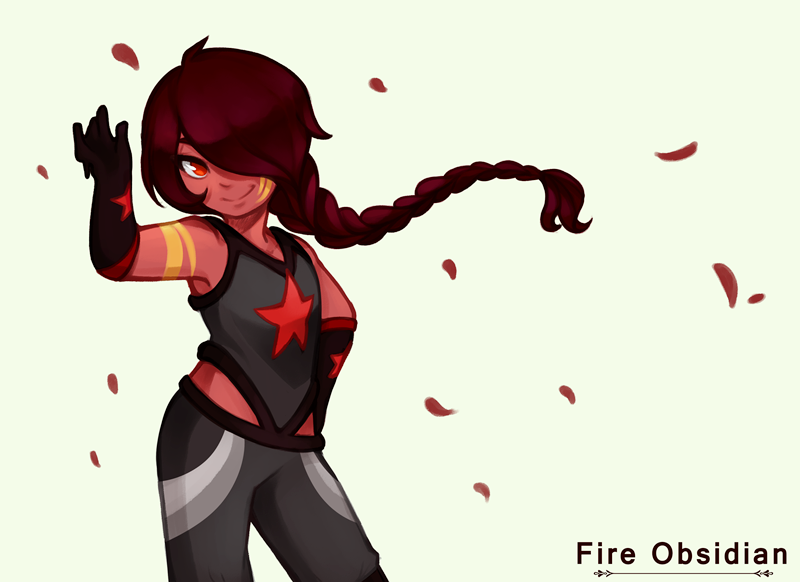 Fire Obsidian