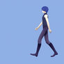 MMD in Blender: Walk Cycle Animation Practice