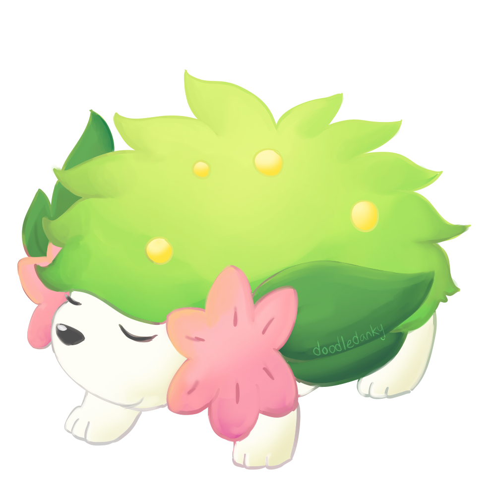 Alternate Shaymin Form by Fluna on DeviantArt