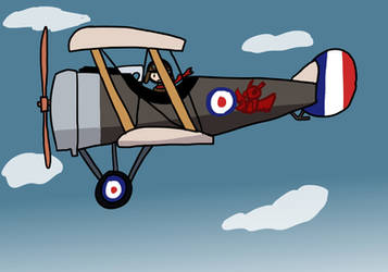 Baron sopwith pup