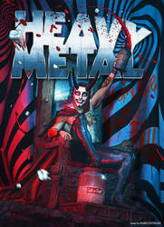 Danhausen (Heavy Metal Magazine cover)