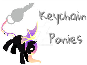 Keychain Ponies