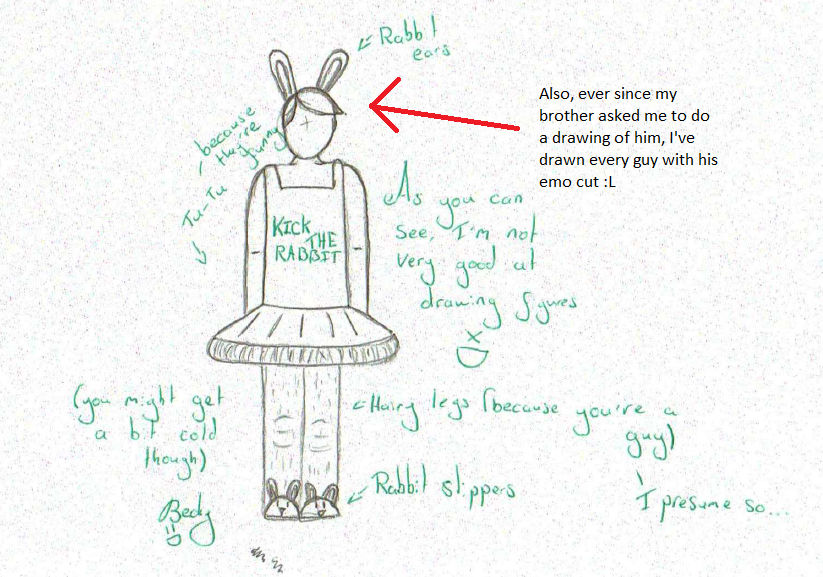 Kick The Rabbit Costum Design by InspectorBecktor on DeviantArt