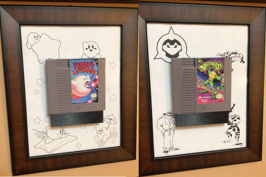 NES Game Wall Art Display