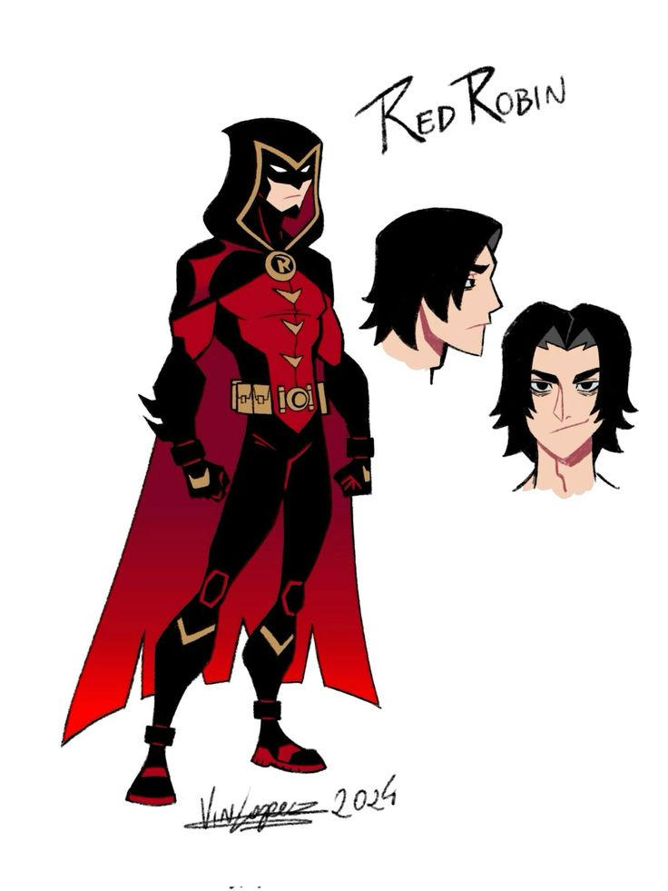 Red Robin redesign by Baga2727363 on DeviantArt