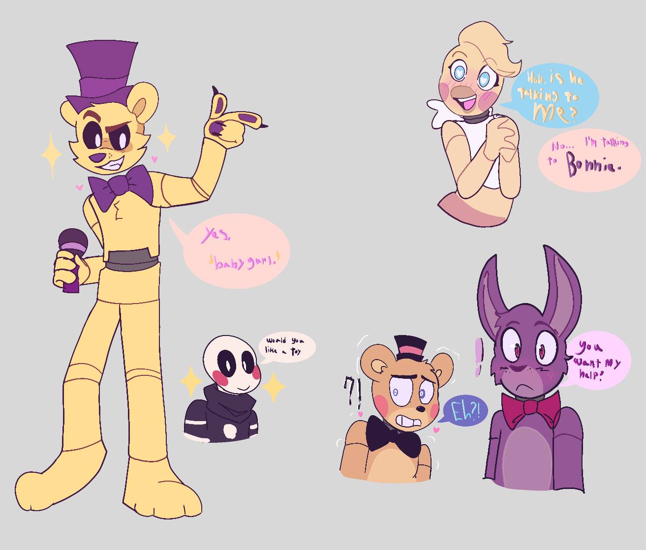 Fanart of the comic ask goldie anything by softiesart on DeviantArt