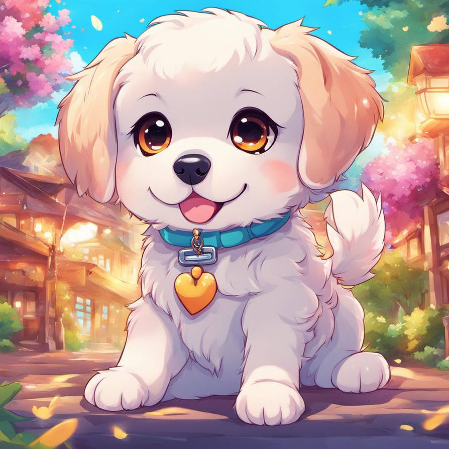 Kawaii Cute Puppy by kindalikeart12 on DeviantArt