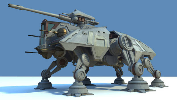 AT-TE: textured and rendered