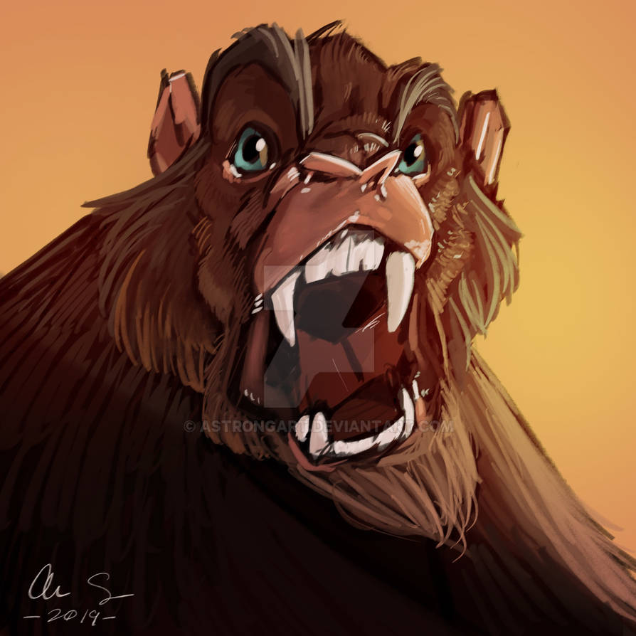 Monkey by AStrongArt on DeviantArt