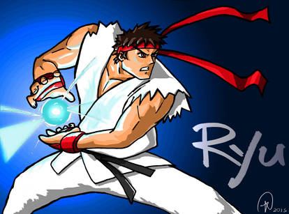 Street Fighter 2 Victory Ryu Training Hadouken by KatapimbaBoss on  DeviantArt