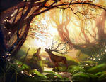 The golden forest by laura-csajagi