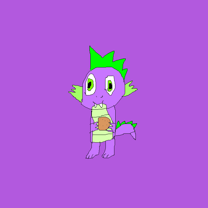 Spike with a cookie