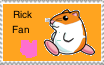 Rick the Hamster stamp