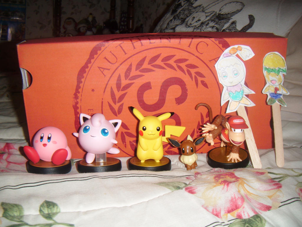 Kirby's team of friends.