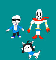 Sans, Papyrus......and Temmie