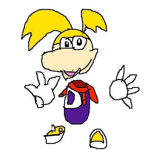 How to draw series Rayman by MegaCrystalSwiftail on DeviantArt