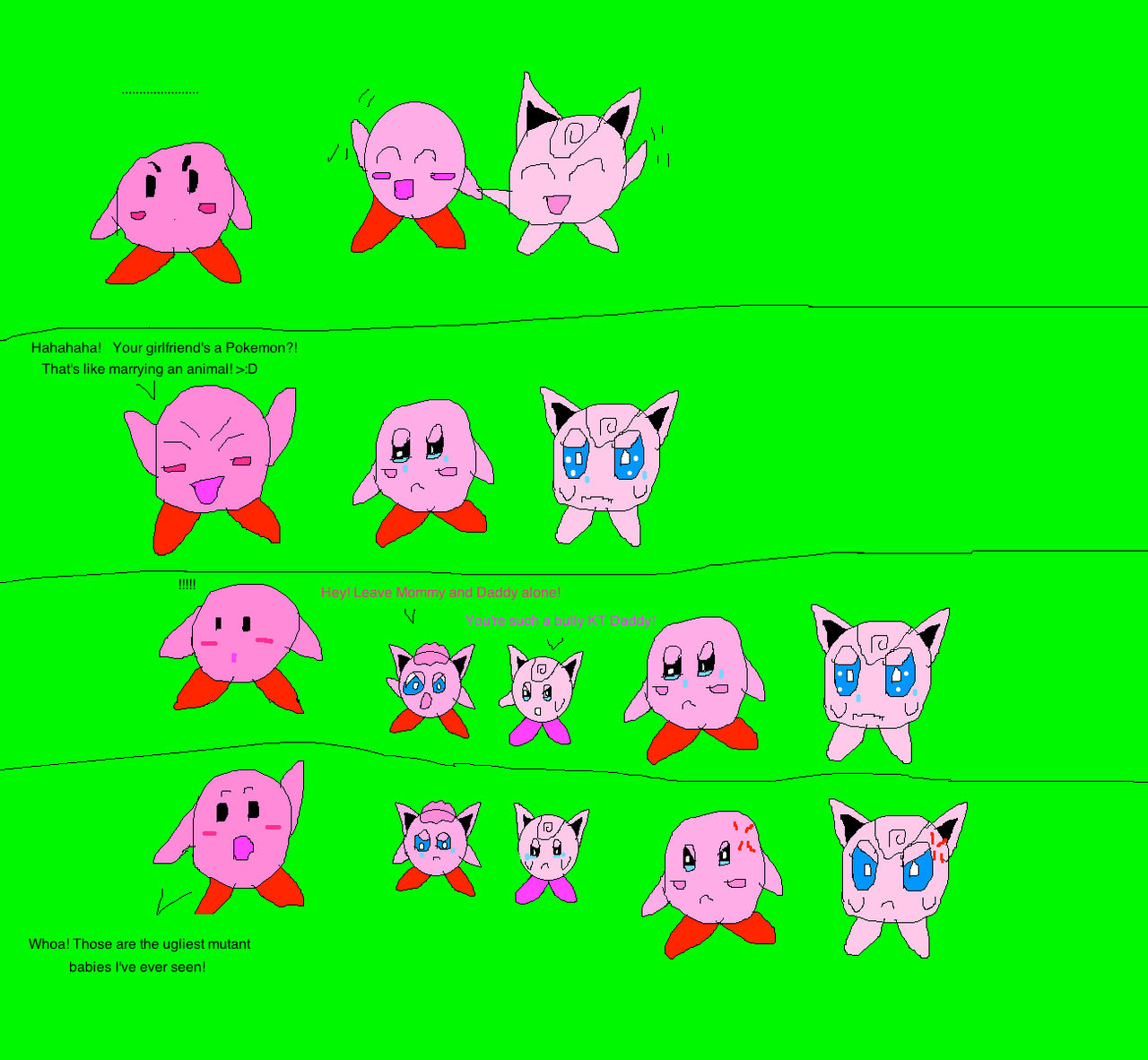 KT Kirby meets Jake, Kassie and their parents by MegaCrystalSwiftail on ...