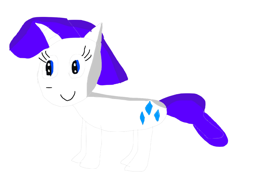 Rarity (Transparent) by MegaCrystalSwiftail on DeviantArt
