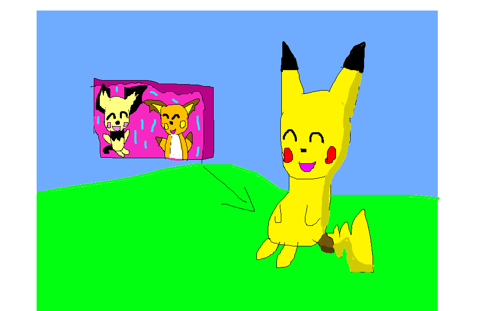 Shiny Pikachu (Pokemon Sleep) by JJW199 on DeviantArt