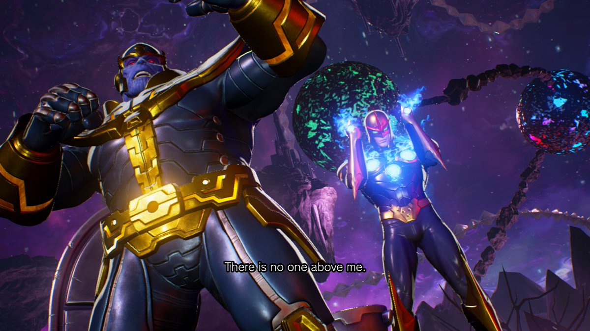 Marvel vs Capcom Infinite: Thanos and Nova by MegaCrystalSwiftail on ...