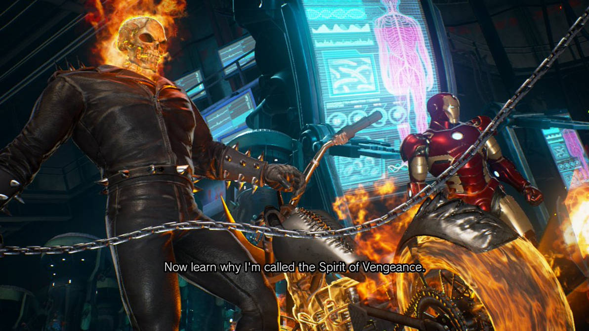 Marvel vs Capcom Infinite: Ghost Rider + Iron Man by ...