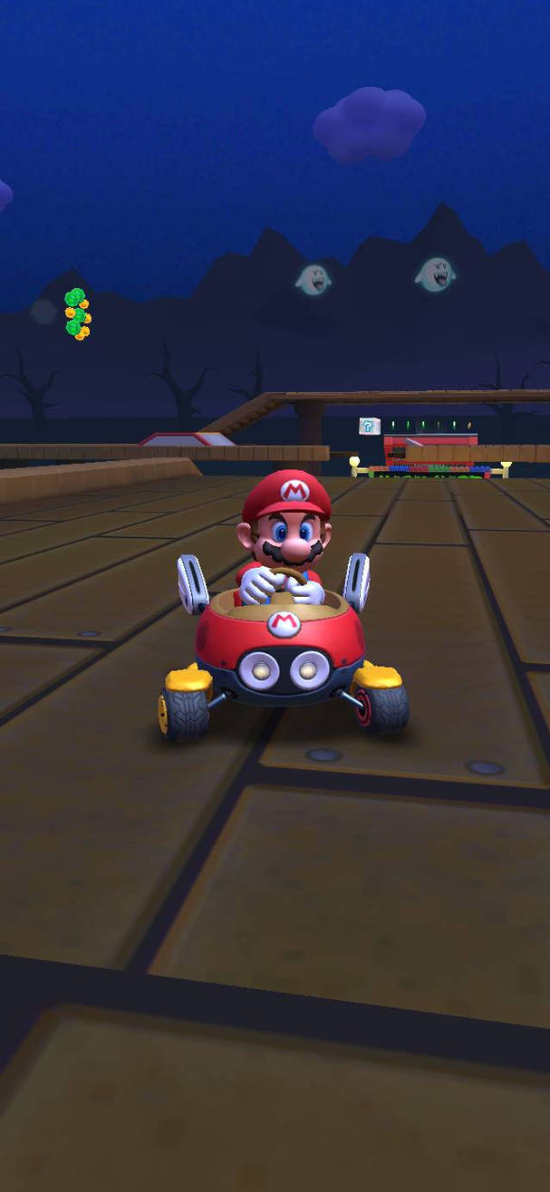 Mario drives on by MegaCrystalSwiftail on DeviantArt