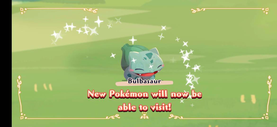 Bulbasaur Shiny - Pokémon Café ReMix