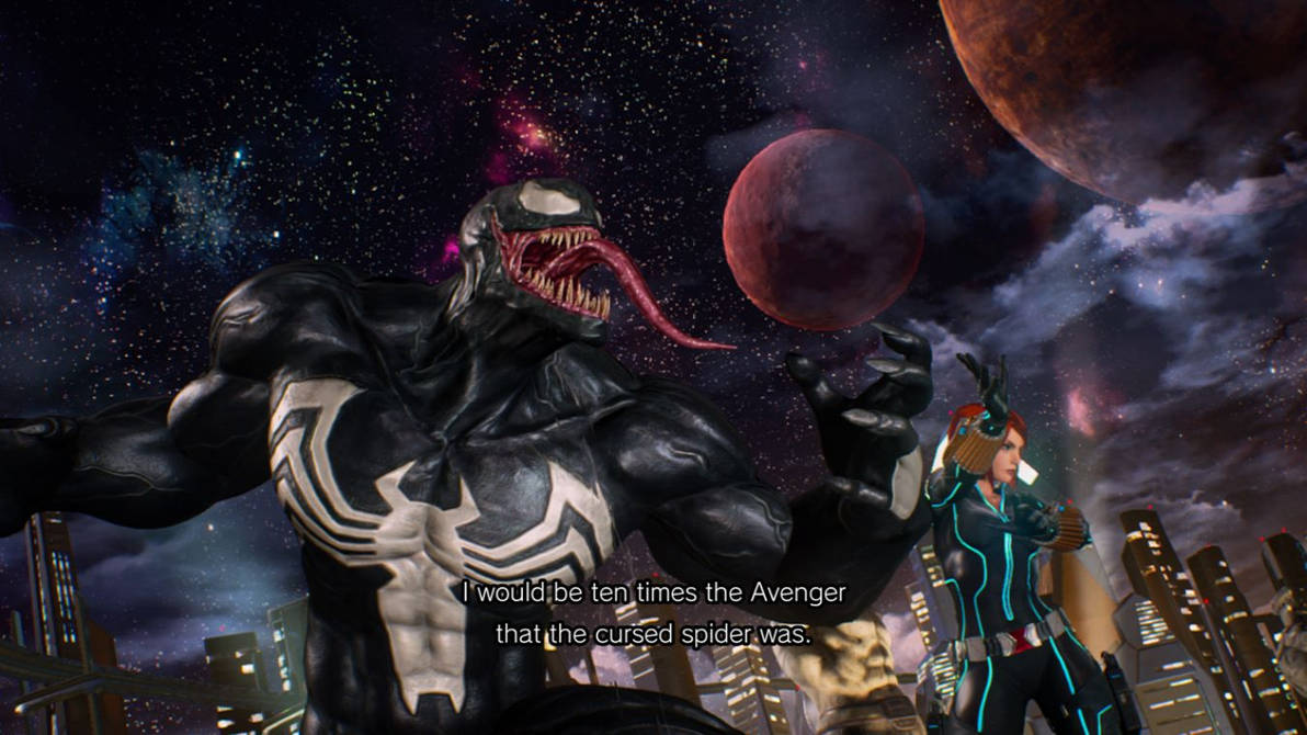 Marvel vs Capcom Infinite: Venom and Black Widow by MegaCrystalSwiftail ...