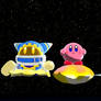 Kirby and Retainers Magolor and Susie