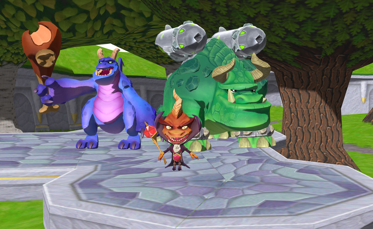 Ripto with Crush and Gulp (Reignited) by MegaCrystalSwiftail on DeviantArt