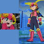 Roll.EXE makes Megaman.EXE into her twin TG