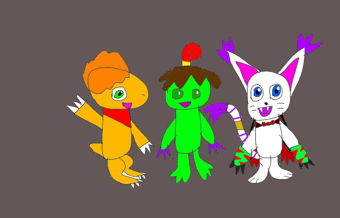 Reskin Digimon Digimon Adventure Reprogram: The disguises by MegaCrystalSwiftail on ...