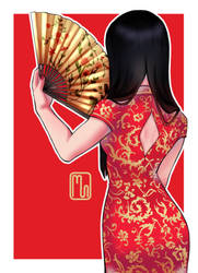 [CUTE GIRLTOBER] October 2nd - Chinese Dress