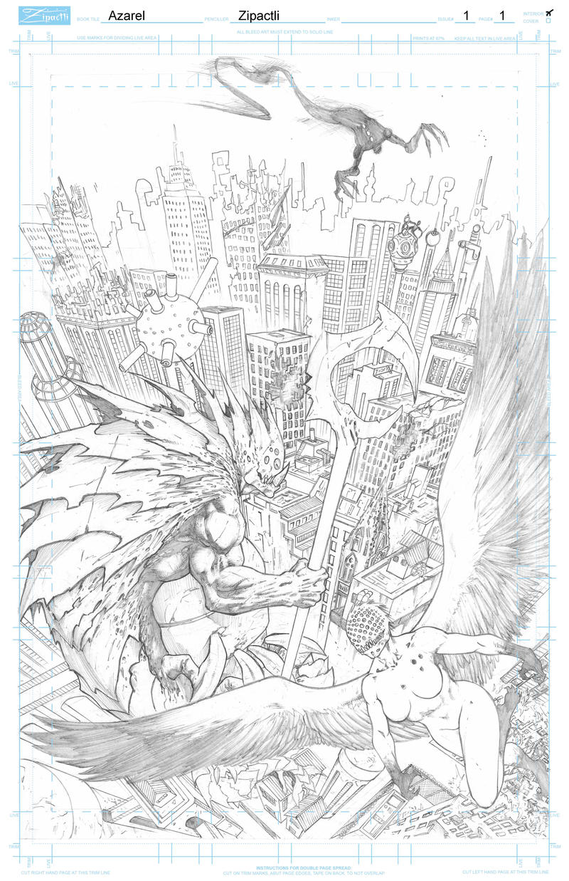 Azarel 1 by zipactli-comic-art on DeviantArt