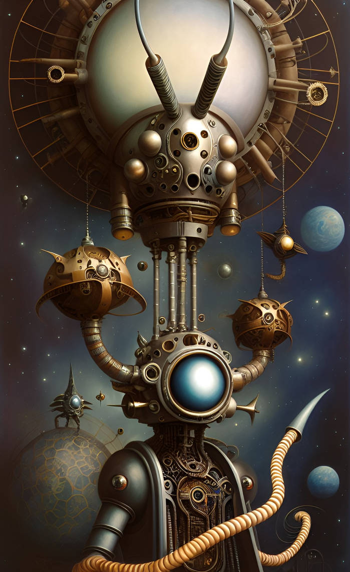 Space Bot by dainbramage1 on DeviantArt