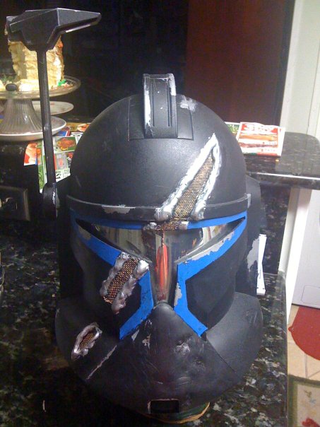 Custom Mando helmet 1