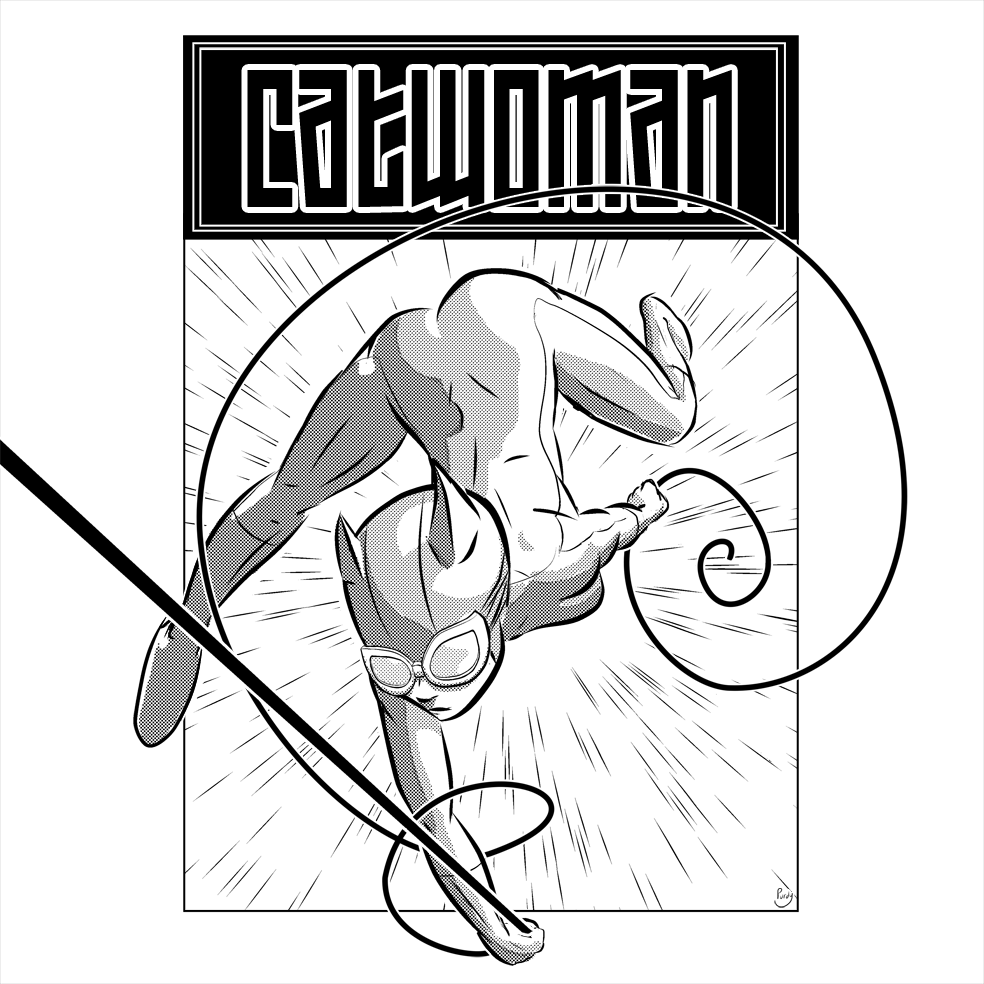 Catwoman - Action Shot