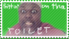 Sittin' on tha toilet stamp