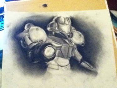 charcoal samus - not done