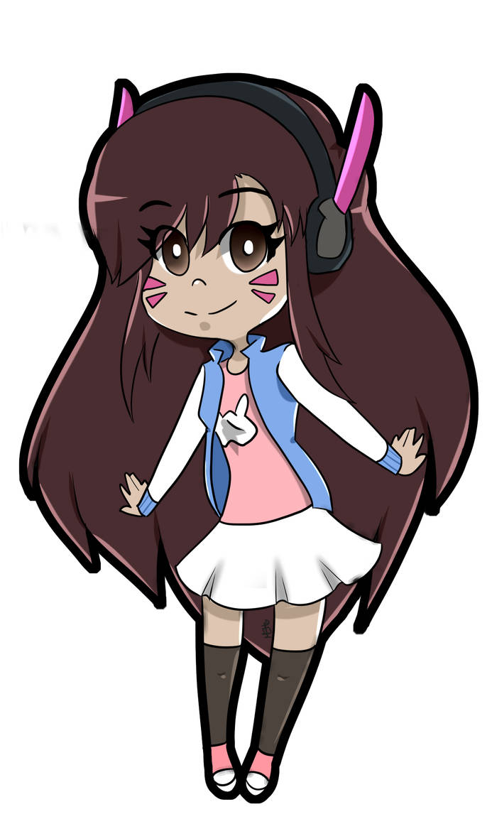 Vvaa4 Deviantart D.VA by eeriepie on DeviantArt