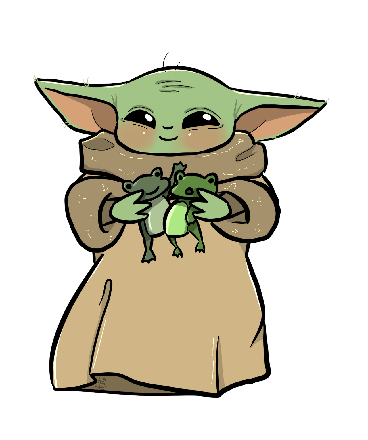 Baby Yoda By Eeriepie On Deviantart Baby Yoda By Eeriepie On Deviantart