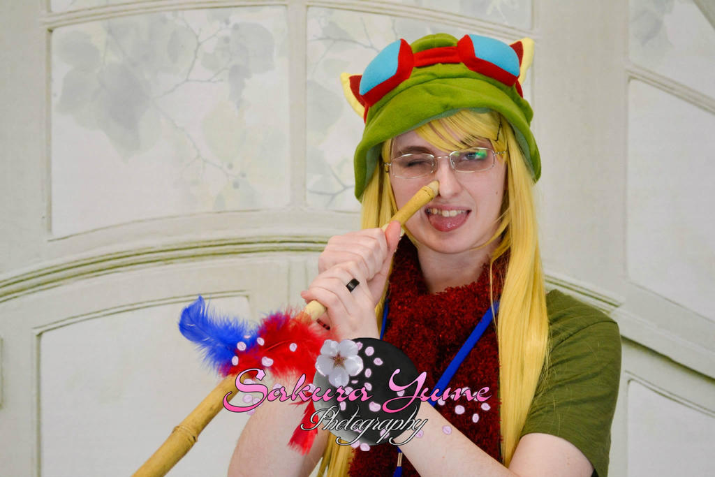 Teemo at Famicon - Nose darts! by TheCosplayVlogger