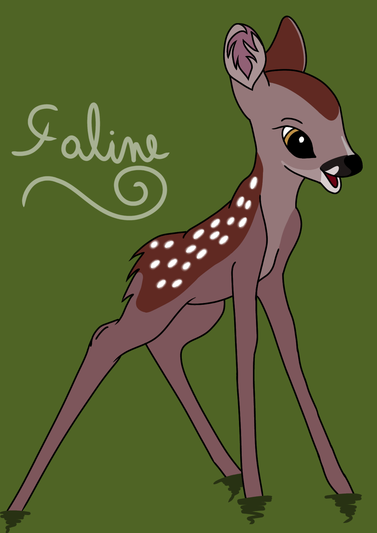 Faline Deviantart Faline by SofiCierva17 on DeviantArt