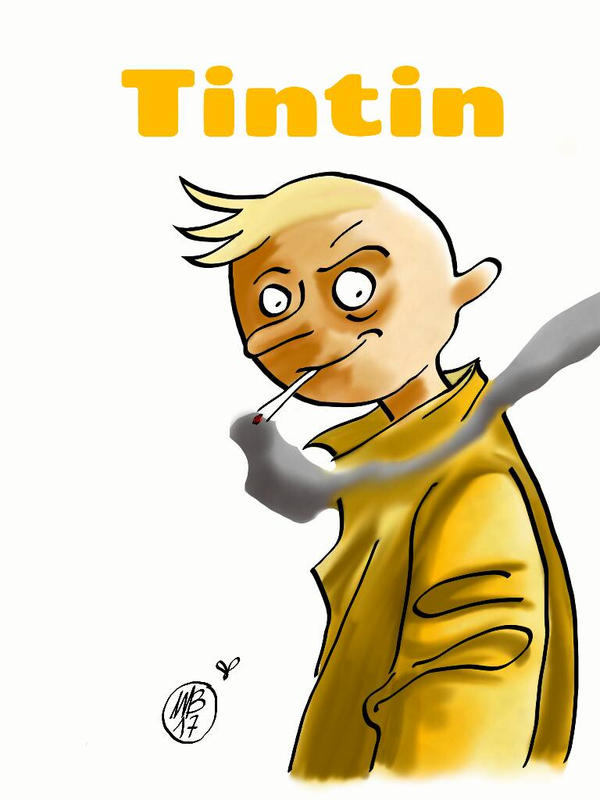 Tintin Deviantart tintin by uomomosca on DeviantArt