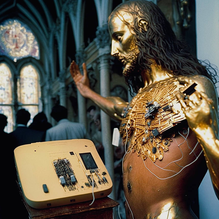 Transhumanist Christian Tech Cult (7) by ThisIsNotAFilm on DeviantArt