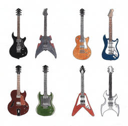 Electric guitars