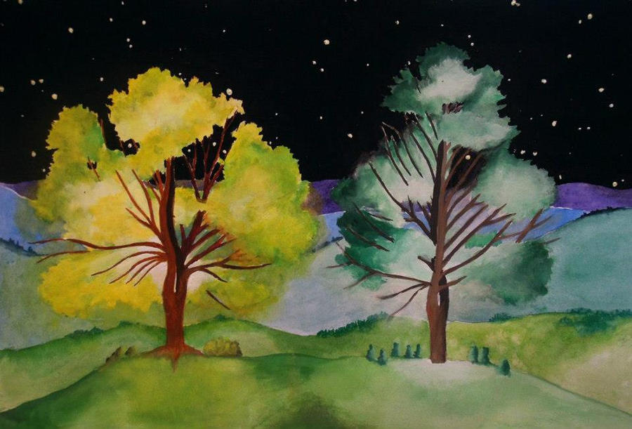 The two trees of Valinor